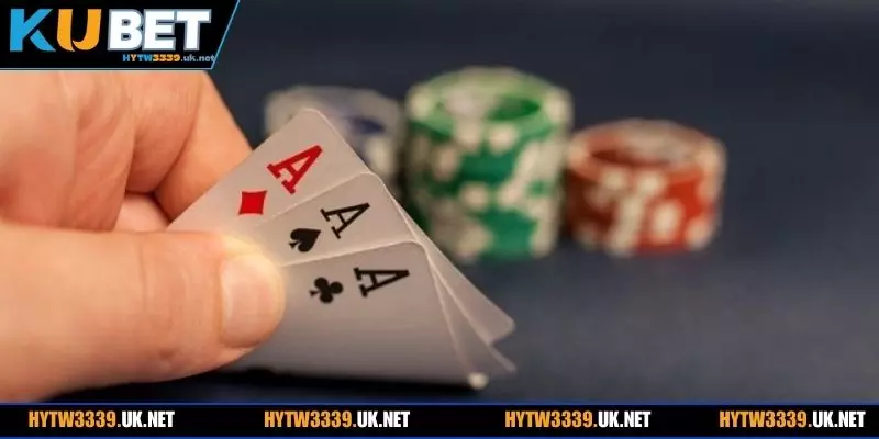 Áp dụng chiến thuật hợp lý khi chơi bài 3 cây online