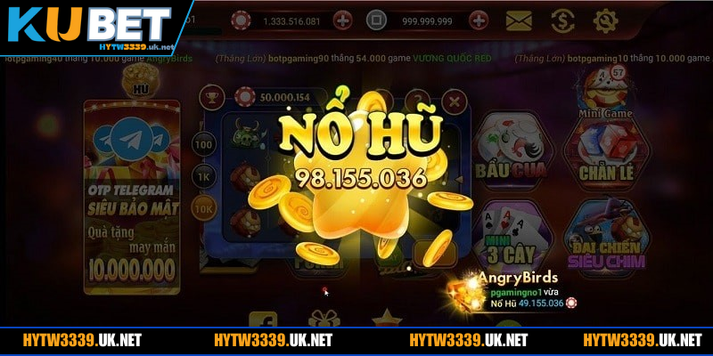 Nổ hũ VIP - giải trí trực tuyến đặc sắc tại đơn vị hywt3339